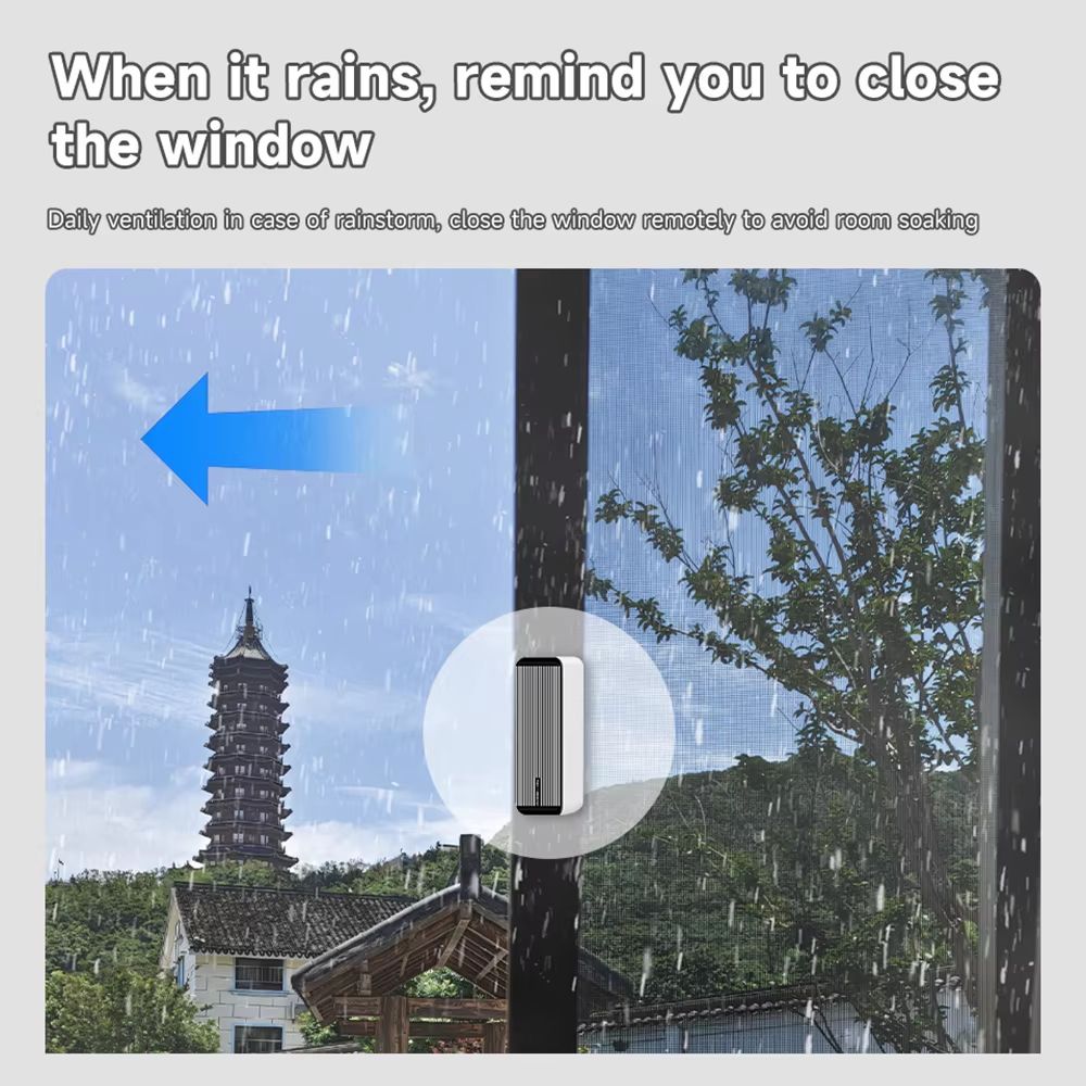 Tuya ZigBee Smart Rain Sensor  RealTime Rain Detection With App Notifications For Smart Home Automa 1