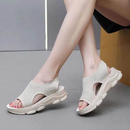 Womens Summer Casual Sandals  Breathable AntiSlip Outdoor Travel Shoes 1