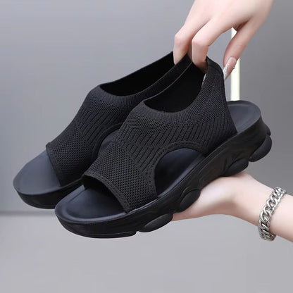 Womens Summer Casual Sandals  Breathable AntiSlip Outdoor Travel Shoes 2