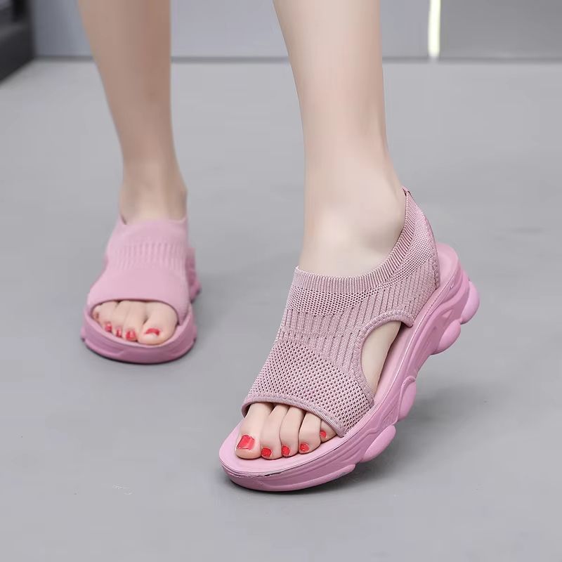Womens Summer Casual Sandals  Breathable AntiSlip Outdoor Travel Shoes 5