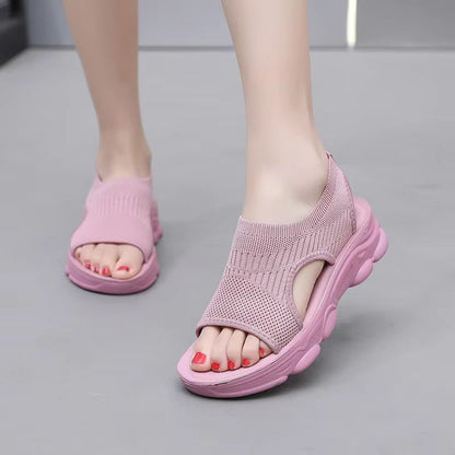 Womens Summer Casual Sandals  Breathable AntiSlip Outdoor Travel Shoes 5
