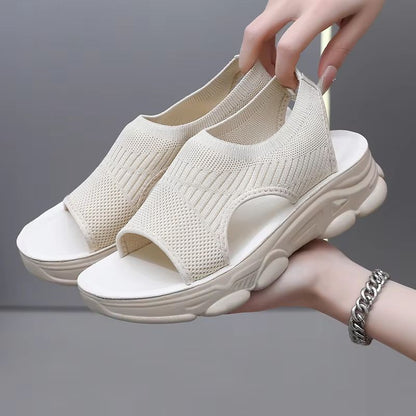 Womens Summer Casual Sandals  Breathable AntiSlip Outdoor Travel Shoes 8