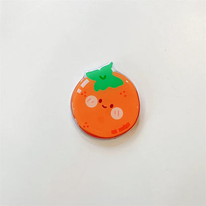 Korean Cute Cartoon Fruit Magnetic Holder Grip Tok Griptok Phone Stand Holder Support iPhone Pad MagSafe Smart Tok