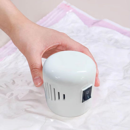 55W Universal Electric Vacuum Pump for Clothing Storage Bags – Handheld Compression Bag Air Pump with EU Plug
