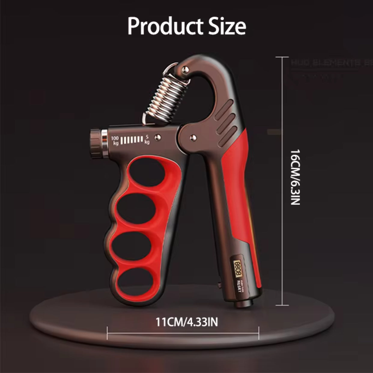 Grip Strength Gym Wrist Expander Hand Strengthener Adjustable Muscle Recovery Tool for Fitness Hand Strength Exercise