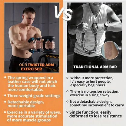 Adjustable High Quality Arm Exerciser Home Chest Expander With Wrist Strength Trainer For Shoulder  2