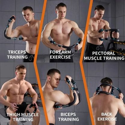Adjustable High Quality Arm Exerciser Home Chest Expander With Wrist Strength Trainer For Shoulder  5