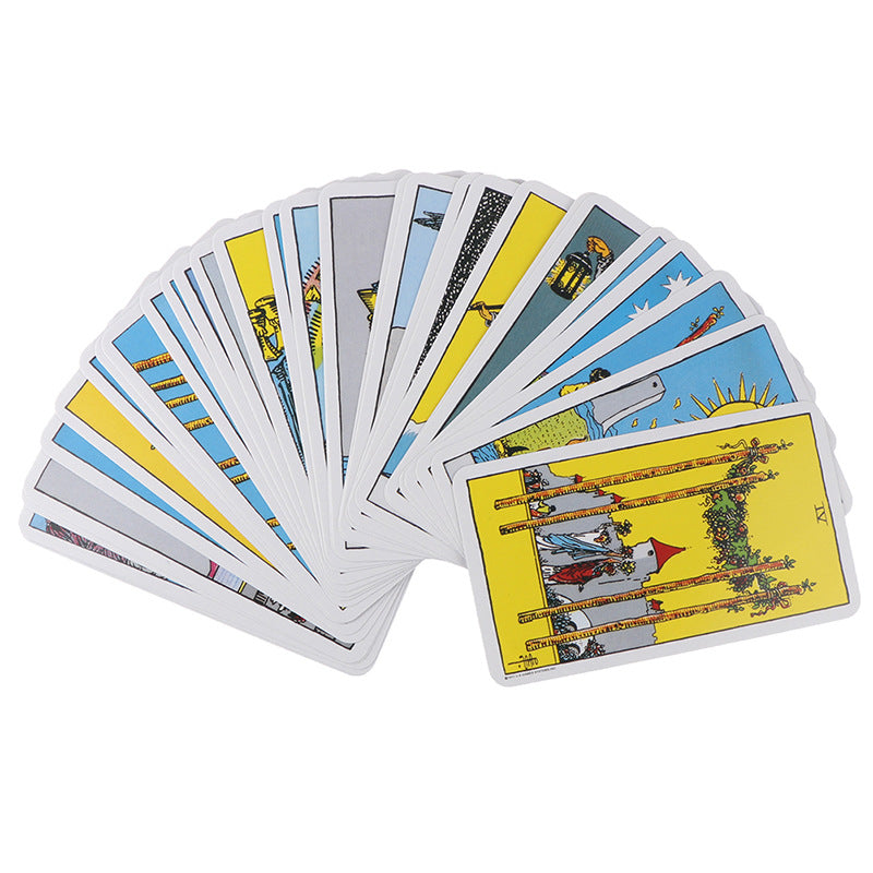 Rider Waite Tarot Card Divination Personal Use Deck, Full English Oracle Cards, Hot Selling Tarot Board Game