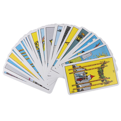 Rider Waite Tarot Card Divination Personal Use Deck, Full English Oracle Cards, Hot Selling Tarot Board Game