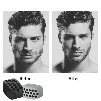 Facial Beauty Tool Silicone Jaw Exerciser Jawline Fitness Ball Neck Toning Equipment Double Chin Re 5