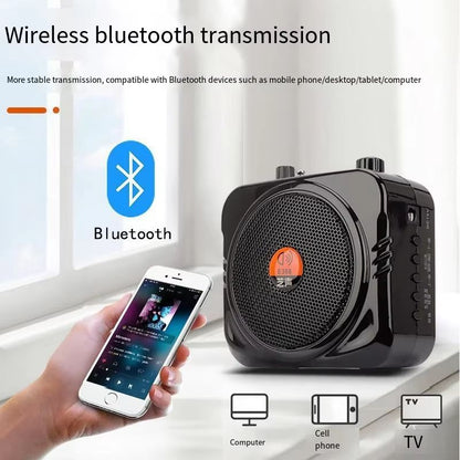 25W Bluetooth Amplifier Speaker With Wired  Wireless Microphone  Classroom Tour Guide And Event Voi 1