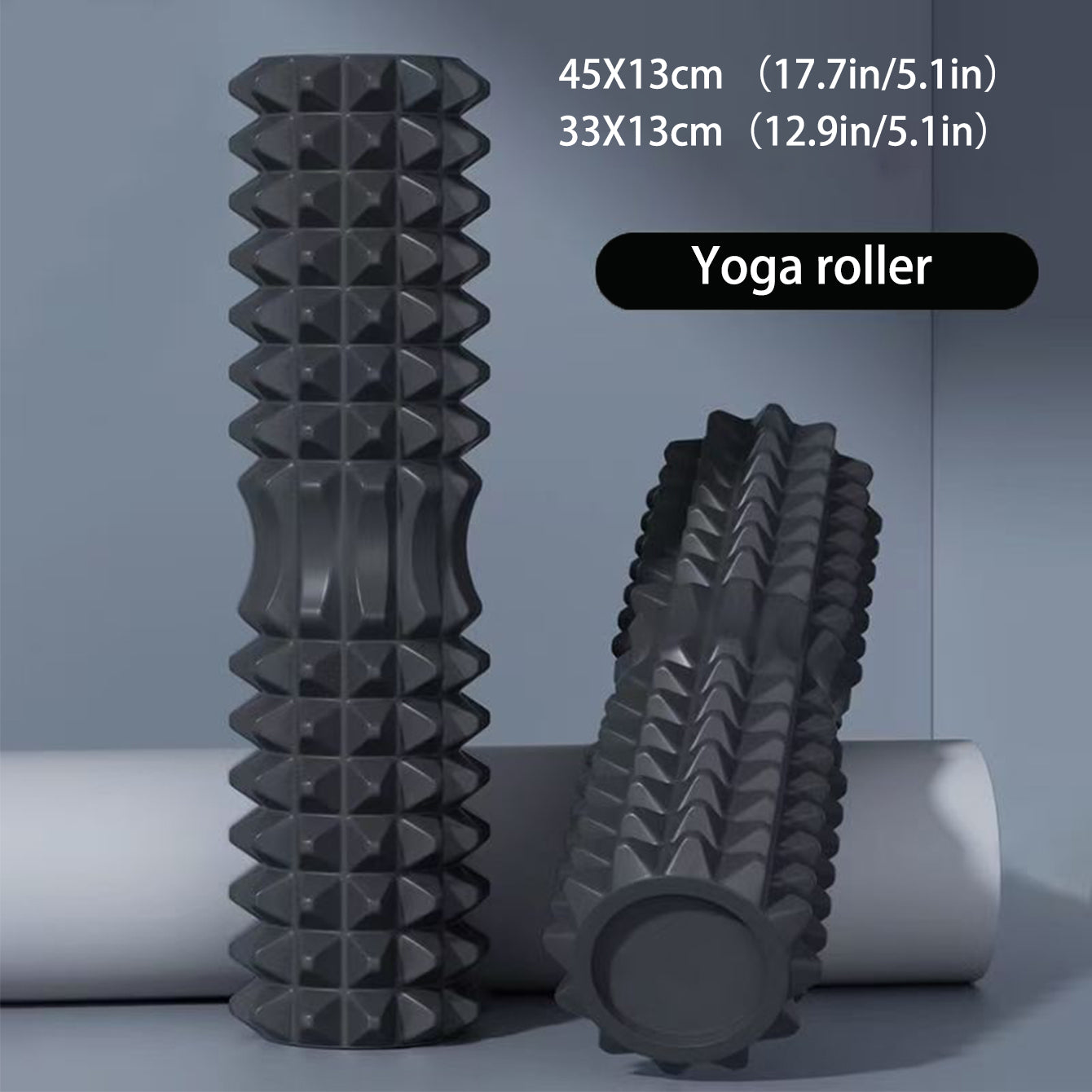 Yoga Foam Roller Muscle Massage Block Pilates Tools Fitness Foam Roller Set Gym Yoga Brick Exercise Equipment Column