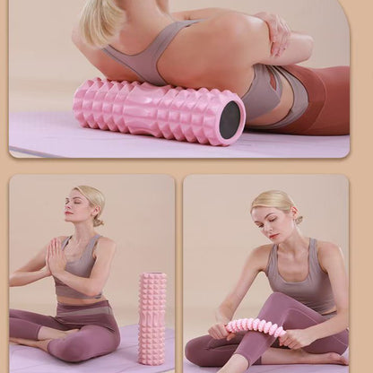 Yoga Foam Roller Muscle Massage Block Pilates Tools Fitness Foam Roller Set Gym Yoga Brick Exercise 5