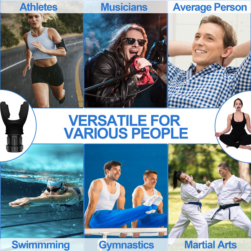Breathing Trainer Lung Flexer Fitness Tool Durable Exerciser That Increases Lung Capacity 5