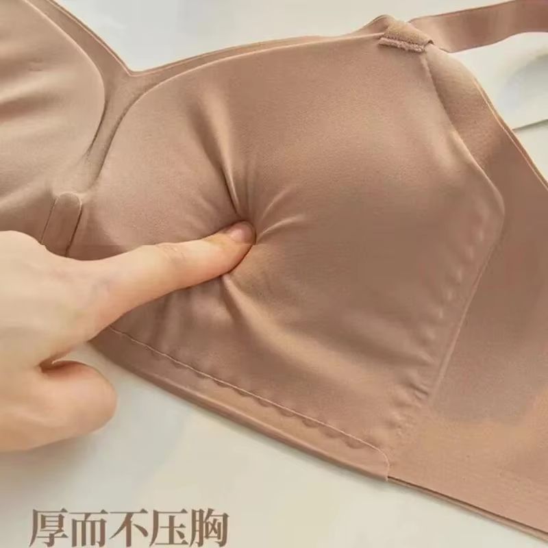 Seamless Push Up Bra For Small Bust  Gathered Lift With Comfortable Support 2
