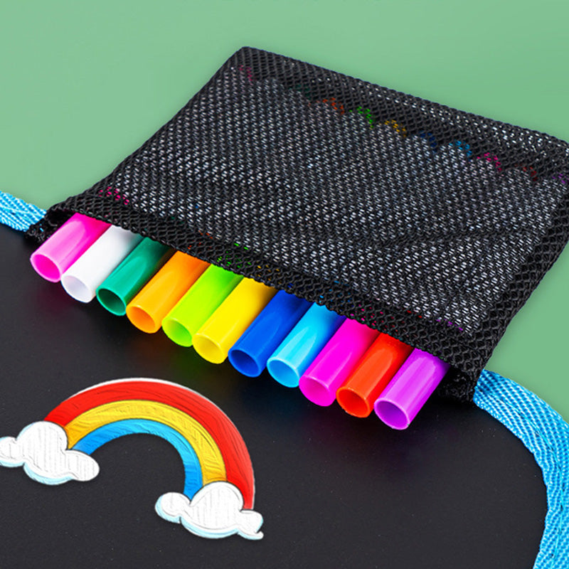 Cute Erasable Portable Graffiti Book, Reusable Cartoon Doodle Book for Writing & Painting, Perfect for Travel Trips