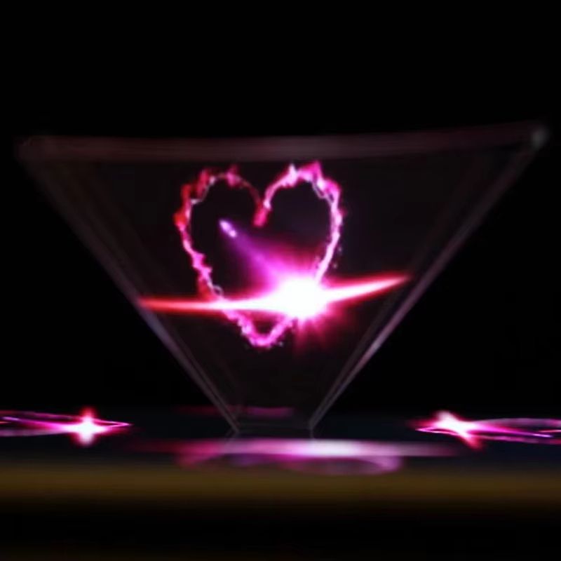 3D Hologram Pyramid Projector  Mobile Screen Magnifier For Smartphones 2