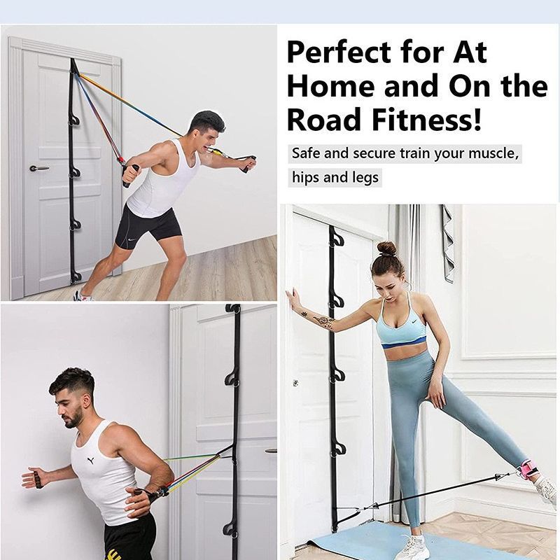 Upgrade Door Anchor Strap Resistance Bands Anchor Gym Attachment Portable Door Band Resistance Exercises
