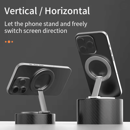 Magnetic Magsafe Phone Ring Holder And Foldable Stand For IPhone And Android 1