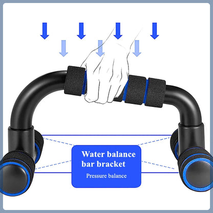 Home Foam Small Men Fitness Equipment H Shaped Push Up Bracket Auxiliary Exercise Pectoral Muscle E
