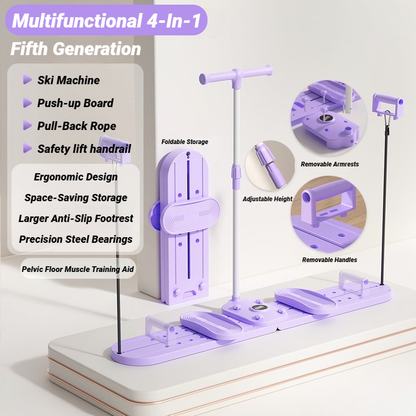 Multifunctional Ski Machine For Thin Legs Leg Toning Postpartum Pelvic Floor Muscle Buttocks Traini 5