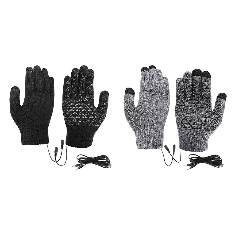 USB Electric Heated Gloves  Touchscreen Winter Gloves For Skiing Riding  Outdoor Adventure 3