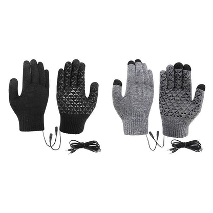 USB Electric Heated Gloves  Touchscreen Winter Gloves For Skiing Riding  Outdoor Adventure 3