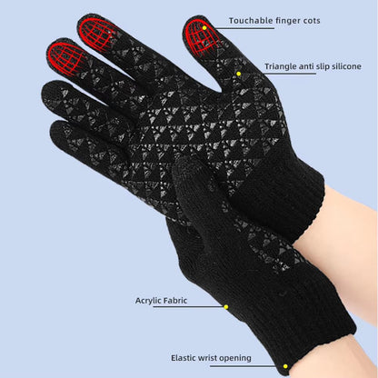 USB Electric Heated Gloves  Touchscreen Winter Gloves For Skiing Riding  Outdoor Adventure 4