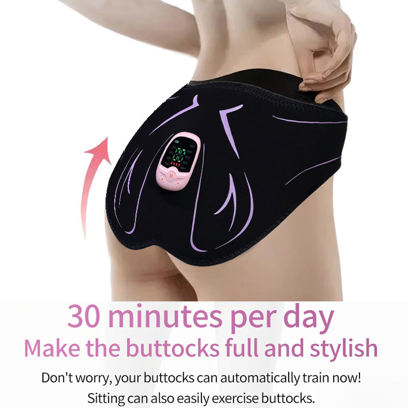 USB Rechargeable Electric Hips Trainer EMS Butt Muscle Stimulator Buttocks Lifting Toner for Fitness Weight Loss
