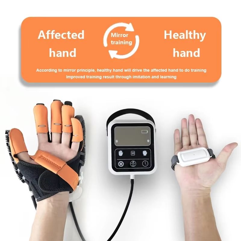 Intelligent Rehabilitation Robot Glove  Stroke Recovery  Hand Therapy Training Device 3