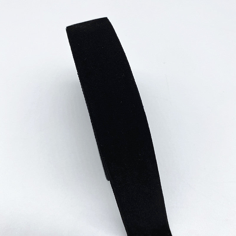 Colour Velvet Ribbon Single Face Bowknot Party Decorations Christmas Ribbon Line 5