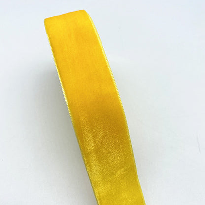 Colour Velvet Ribbon Single Face Bowknot Party Decorations Christmas Ribbon Line 11