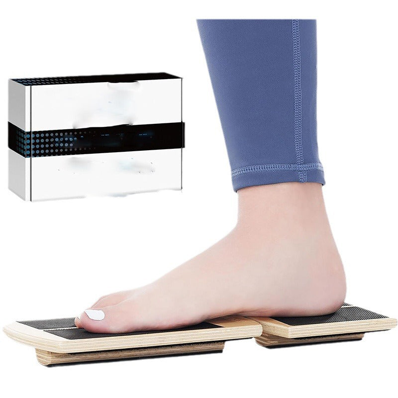 Ankle Stretcher Single Leg, Wooden Balance Board Proprioception Training, Anti Slip Ballet Home Gym