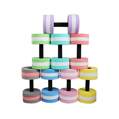 Water Sports Aerobic Fitness Equipment, Multicolor EVA Water Dumbbell, Pool Floating Dumbbell Aquatic Exercise