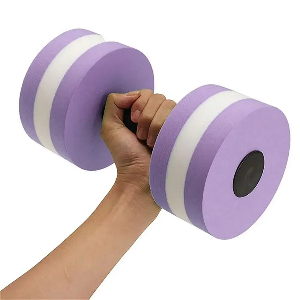 Water Sports Aerobic Fitness Equipment, Multicolor EVA Water Dumbbell, Pool Floating Dumbbell Aquatic Exercise