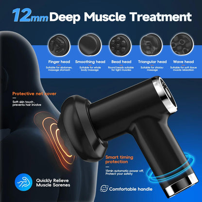 Portable Body Shaping Fat Fascia Gun Equipment, Health Anti Cellulite Vibration Massage, Deep Muscle Relaxation Fitness