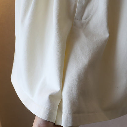 Women's Summer Short Pants, Washed Cotton Oversize Loose Shorts, High Waist Wide Leg Comfy Casual Pants, Solid Color