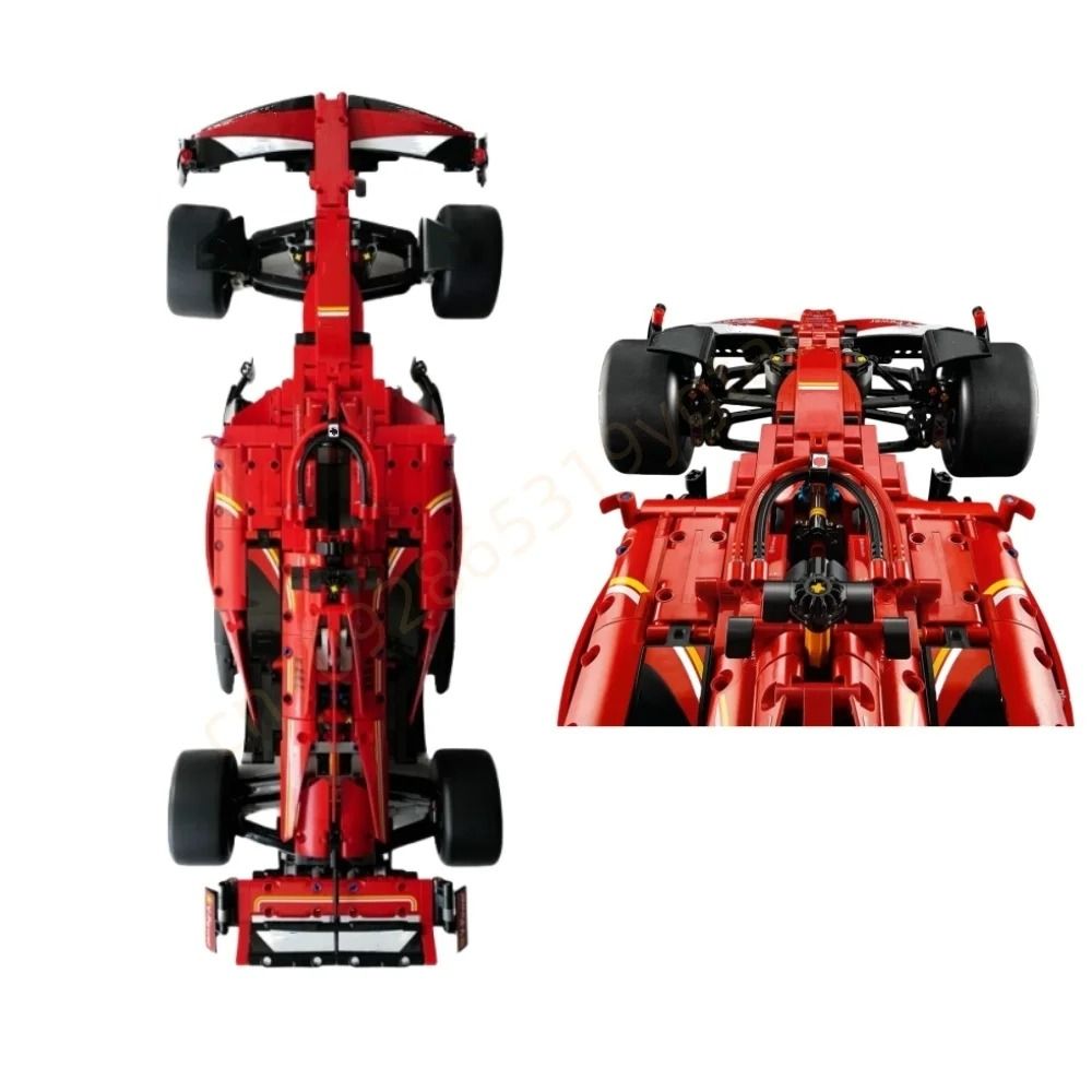 Racing Car Building Block Set 1361pcs Mechanical Assembly Model Toy 3