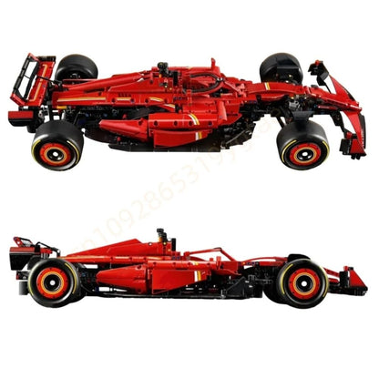 Racing Car Building Block Set 1361pcs Mechanical Assembly Model Toy 4