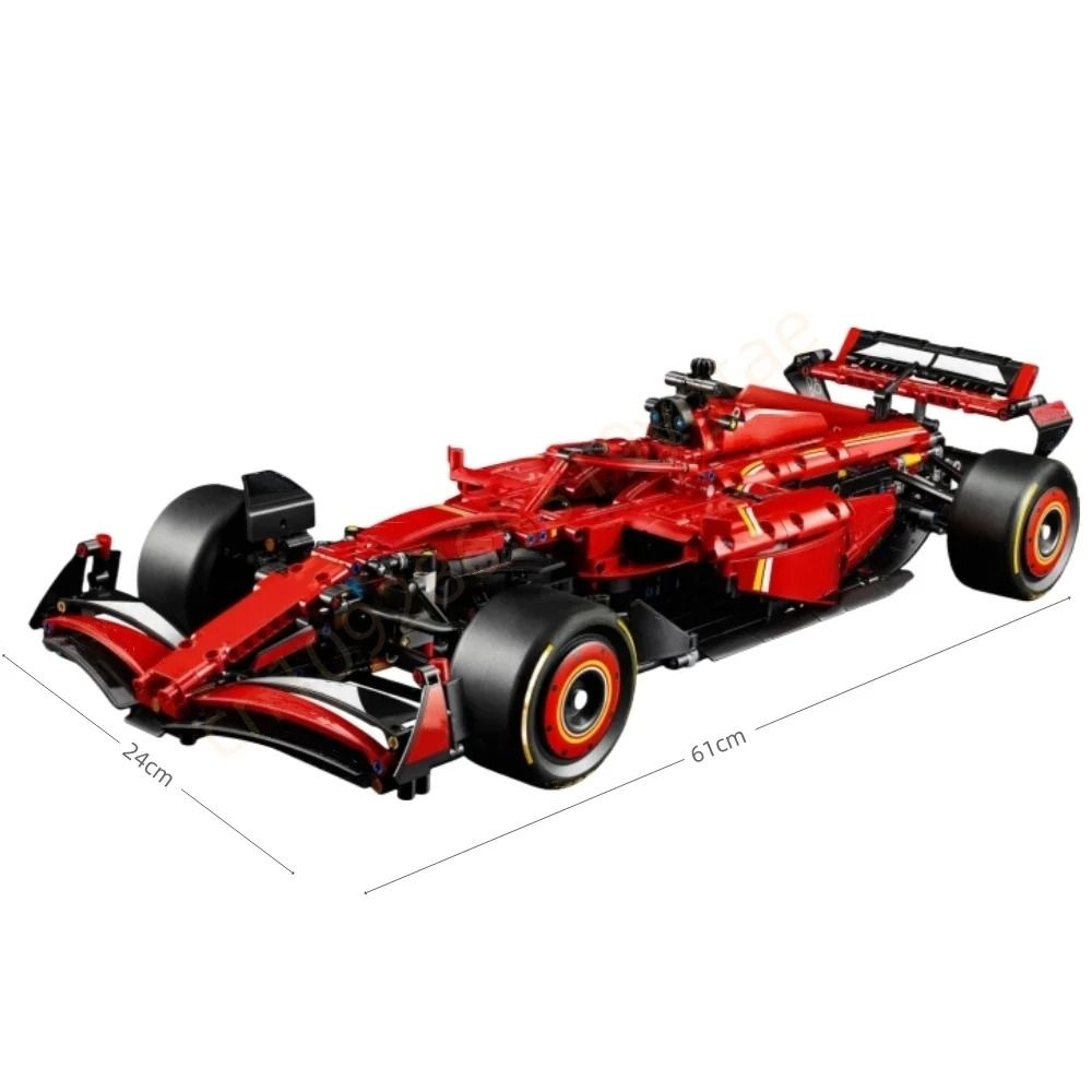 Racing Car Building Block Set 1361pcs Mechanical Assembly Model Toy 5