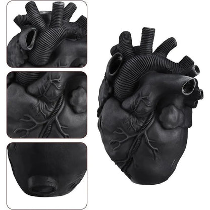 Anatomical Heart Vase Resin Decorative Flower Vessel 3