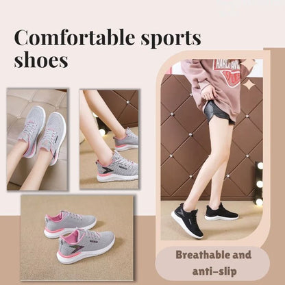 Breathable Casual Women Sneakers with Soft Sole Comfort
