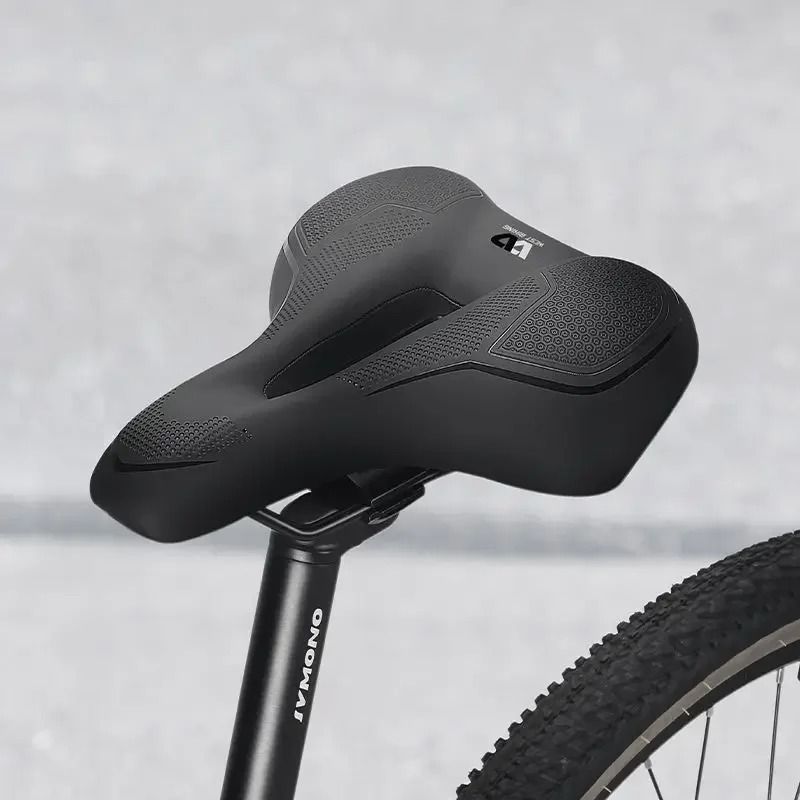 Breathable Shock Absorbing Bike Saddle Rainproof Comfort MTB Cycling Seat 6