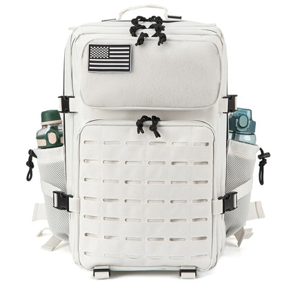 45L Tactical Backpack Outdoor Hiking Survival Rucksack With Bottle Holder 11