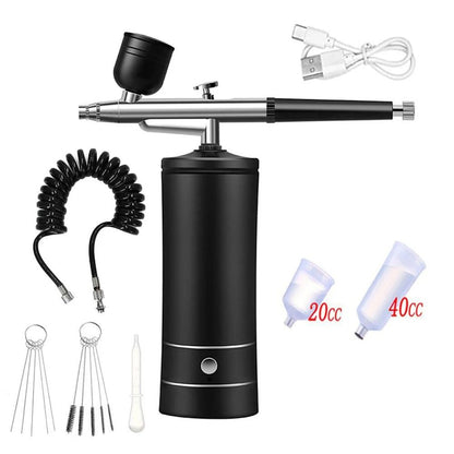 Portable Airbrush With Compressor For Nails Cake And Crafts 7