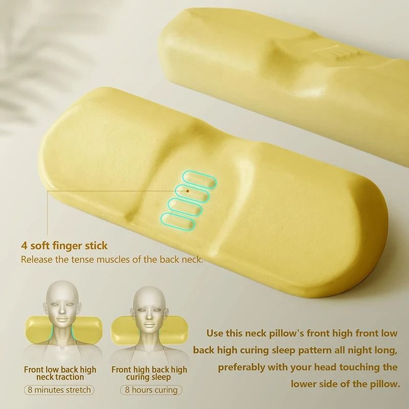 Cervical Memory Foam Contour Pillow For Neck And Shoulder Support 3
