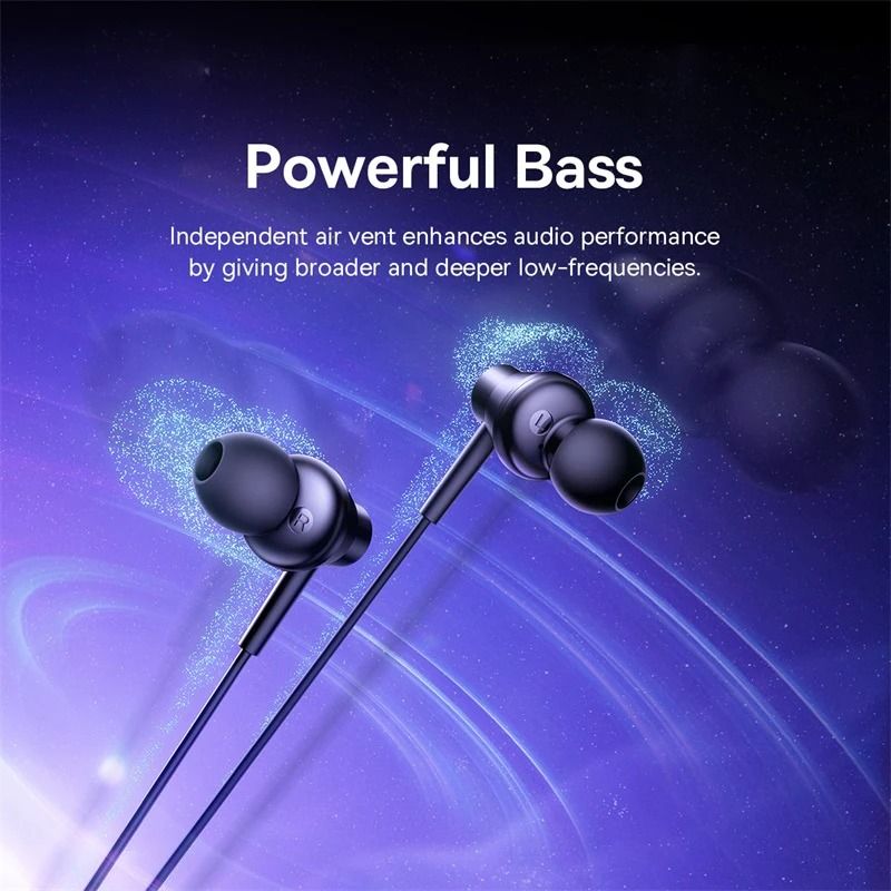 Wired Earphones With Mic And 120 Degree Design For Type C And 35mm Devices 1