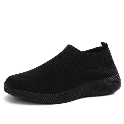 Women Slip On Vulcanized Sneakers With Flat Comfort Sole 6