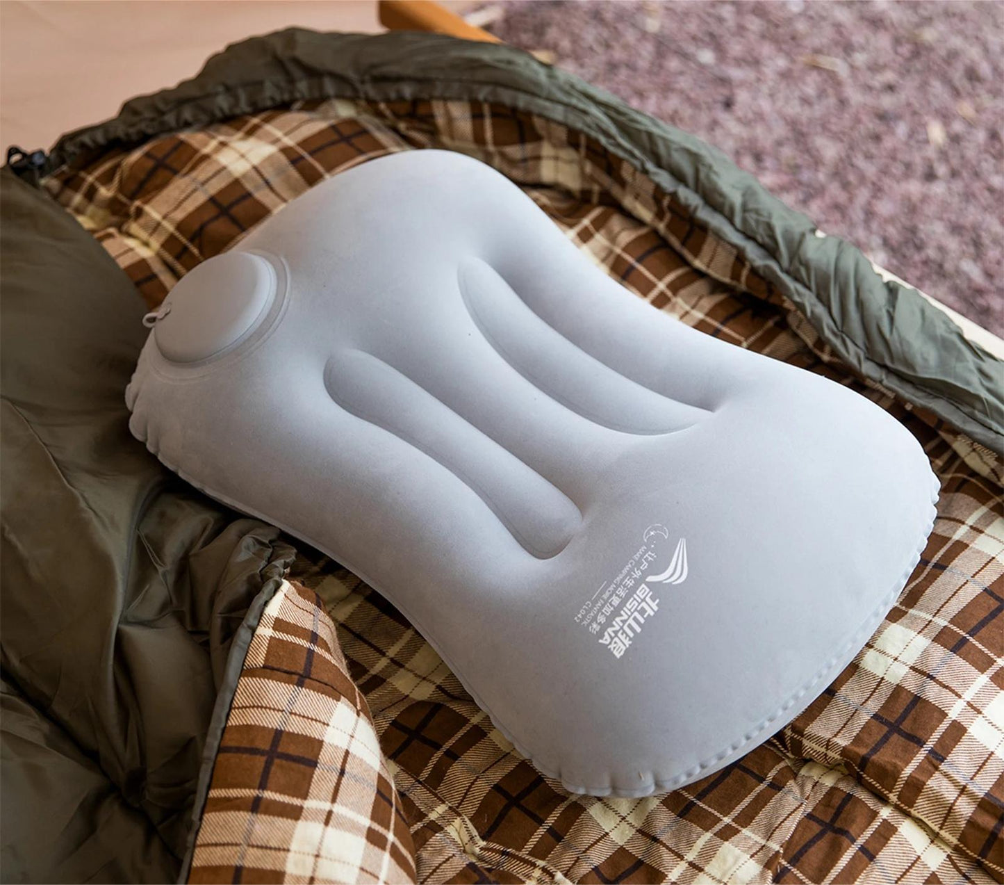 Ultralight Inflatable Travel Pillow for Camping & Hiking