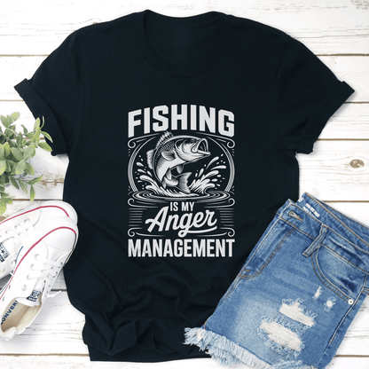 Fishing Is My Anger Management Tee 1